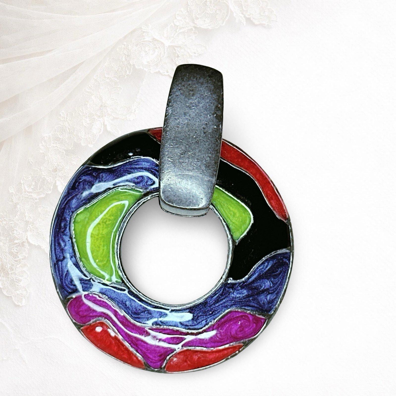 648 Chicos Enamel Necklace 22$